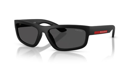 Aros De Sol Prada Linea Rossa Ps 05Zs Black Rubbered