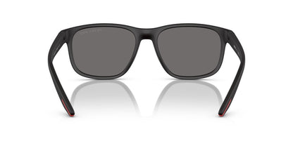 Aros De Sol Prada Linea Rossa Ps 06Ys Black Rubber