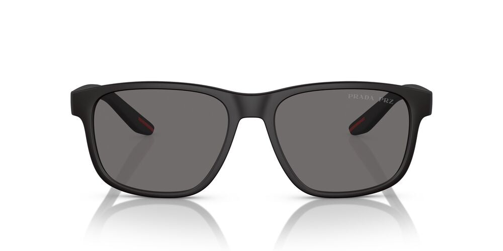 Aros De Sol Prada Linea Rossa Ps 06Ys Black Rubber
