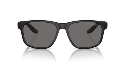 Aros De Sol Prada Linea Rossa Ps 06Ys Black Rubber