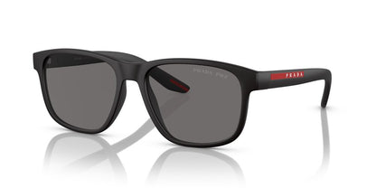 Aros De Sol Prada Linea Rossa Ps 06Ys Black Rubber