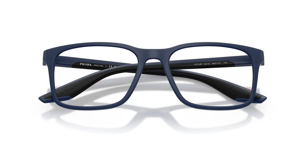 Aros Oftálmicos Prada Linea Rossa Ps08Rv Azul Marino
