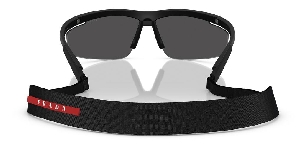 Aros De Sol Prada Linea Rossa Psa02S Nero Opaco