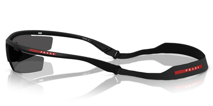 Aros De Sol Prada Linea Rossa Psa02S Nero Opaco