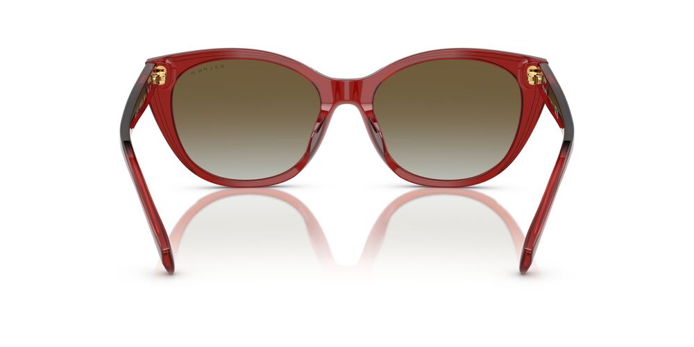 Aros De Sol Ralph Ra5324U Shiny Transparent Burgundy