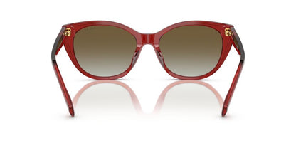 Aros De Sol Ralph Ra5324U Shiny Transparent Burgundy