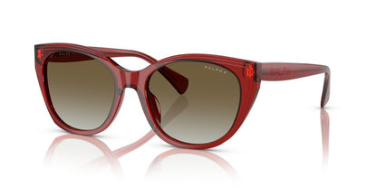 Aros De Sol Ralph Ra5324U Shiny Transparent Burgundy
