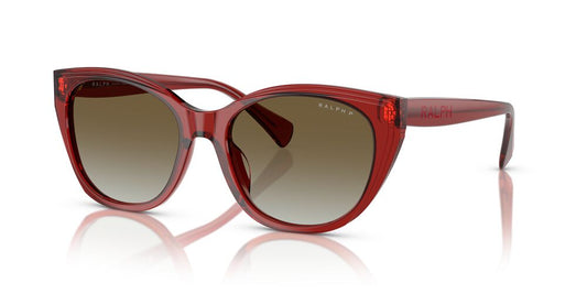 Aros De Sol Ralph Ra5324U Shiny Transparent Burgundy