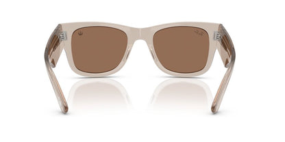 Aros De Sol Ray-Ban RB0840S Transparent Light Brown