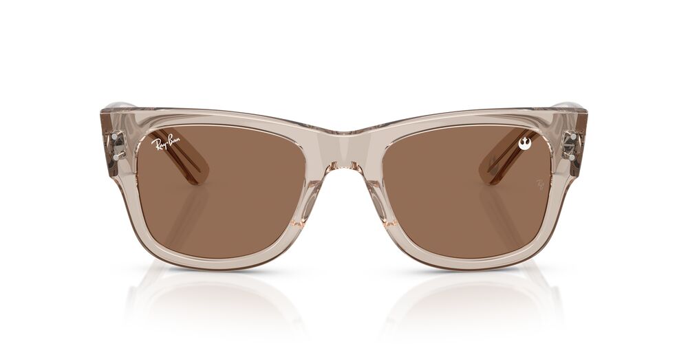 Aros De Sol Ray-Ban RB0840S Transparent Light Brown