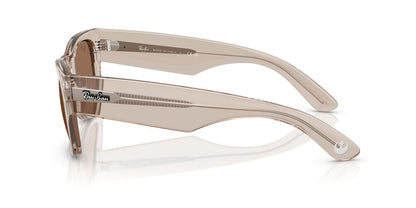 Aros De Sol Ray-Ban RB0840S Transparent Light Brown