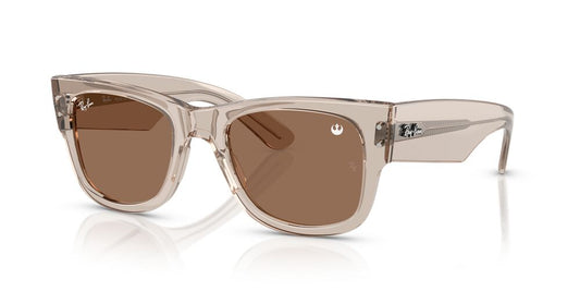 Aros De Sol Ray-Ban RB0840S Transparent Light Brown