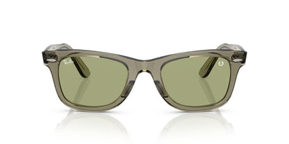 Aros De Sol Ray-Ban RB2140 Transparent Green