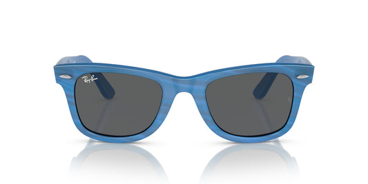 Aros De Sol Ray-Ban Rb2140 Photo Striped Blue