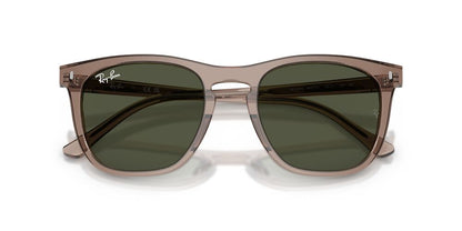 Aros De Sol Ray-Ban RB2210 Transparent Light Brown
