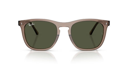 Aros De Sol Ray-Ban RB2210 Transparent Light Brown