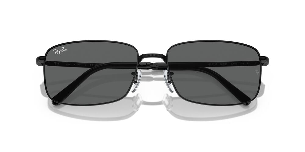 Aros De Sol Ray-Ban Rb3717 Black
