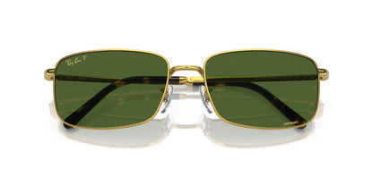 Aros De Sol Ray-Ban Rb3717 Legend Gold
