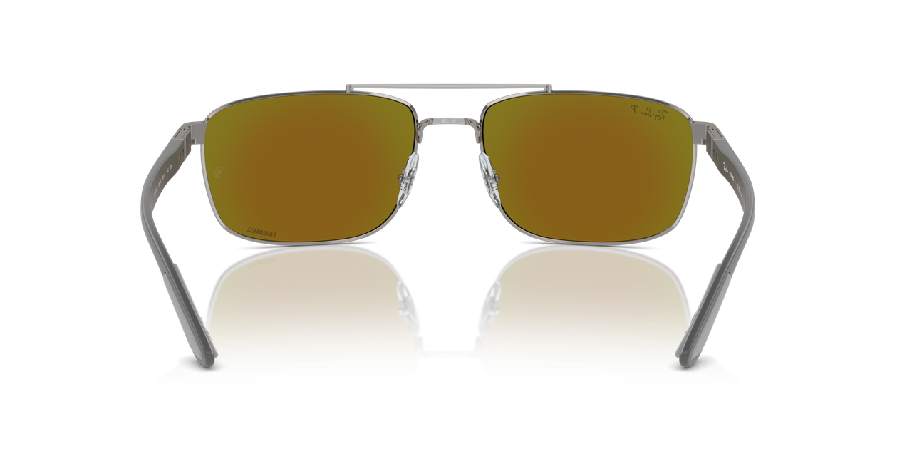 Aros De Sol Ray-Ban Rb3737Ch Gunmetal