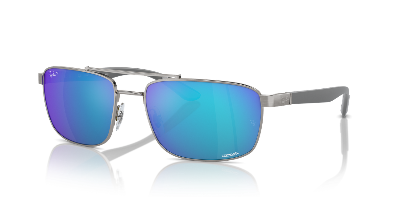 Aros De Sol Ray-Ban Rb3737Ch Gunmetal