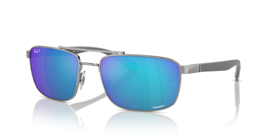 Aros De Sol Ray-Ban Rb3737Ch Gunmetal