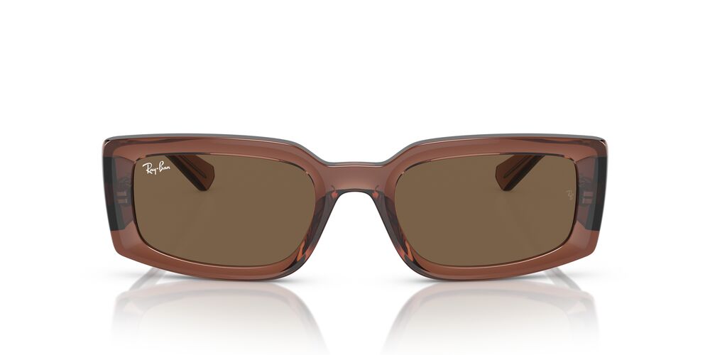 Aros De Sol Ray-Ban Rb4395 Transparent Brown