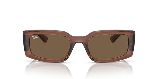 Aros De Sol Ray-Ban Rb4395 Transparent Brown
