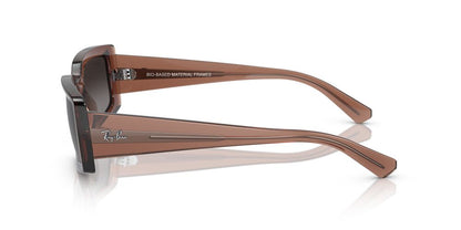Aros De Sol Ray-Ban Rb4395 Transparent Brown
