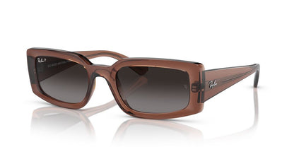 Aros De Sol Ray-Ban Rb4395 Transparent Brown
