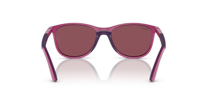 Aros De Sol Ray-Ban Junior Rj9077S Fucsia On Rubber Violet
