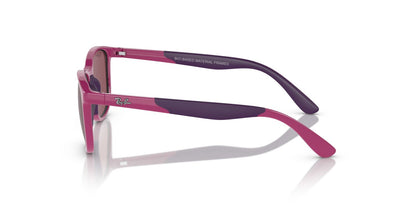 Aros De Sol Ray-Ban Junior Rj9077S Fucsia On Rubber Violet