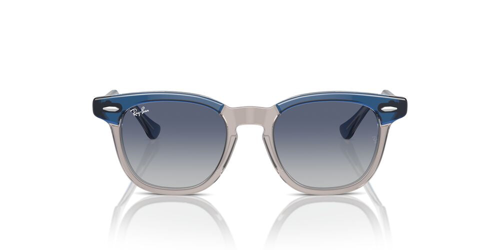 Aros De Sol Ray-Ban Junior Rj9098S Top Dark Blue/Brown/Light Grey