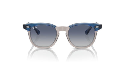 Aros De Sol Ray-Ban Junior Rj9098S Top Dark Blue/Brown/Light Grey