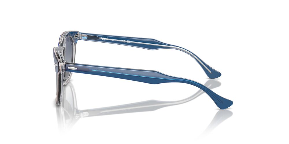 Aros De Sol Ray-Ban Junior Rj9098S Top Dark Blue/Brown/Light Grey