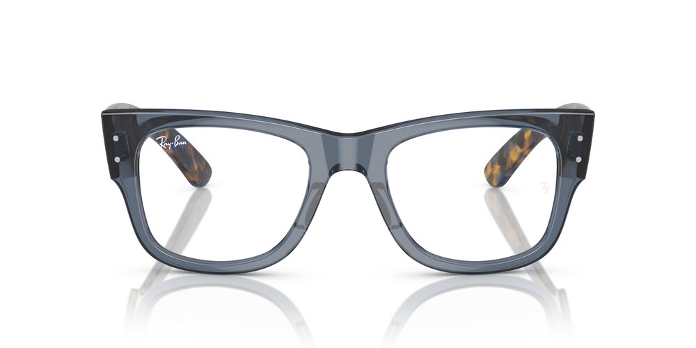 Aros Oftálmicos Ray-Ban Rx0840V Clear Oscuro Azul
