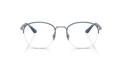 Aros Oftálmicos Ray-Ban Rx6487 Azul Vallarta On Silver