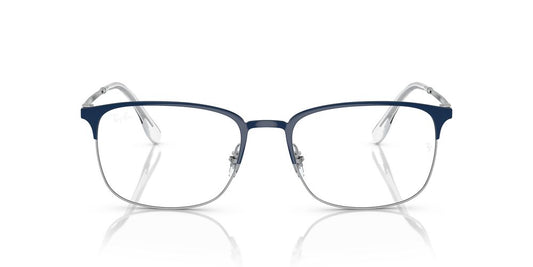 Aros Oftálmicos Ray-Ban Rx6494 Blu On Silver