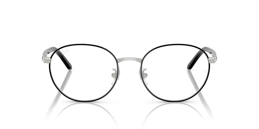 Aros Oftálmicos Ray-Ban Rx6538D Negro On Silver