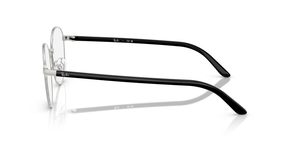 Aros Oftálmicos Ray-Ban Rx6538D Negro On Silver