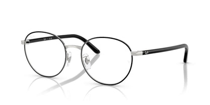 Aros Oftálmicos Ray-Ban Rx6538D Negro On Silver