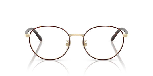 Aros Oftálmicos Ray-Ban Rx6538D Havana On Pale Dorado