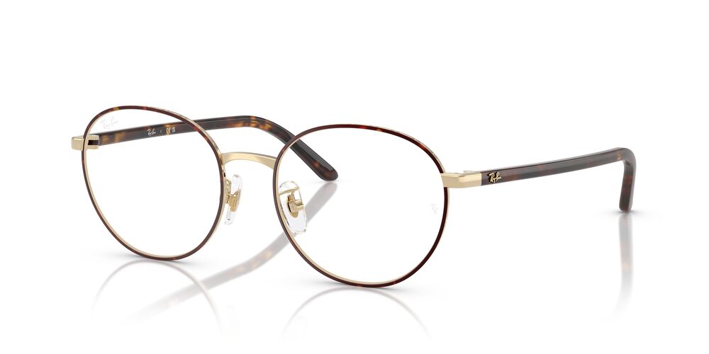 Aros Oftálmicos Ray-Ban Rx6538D Havana On Pale Dorado