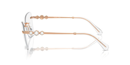 Aros Oftálmicos Swarovski Sk1014 Rosado/Dorado