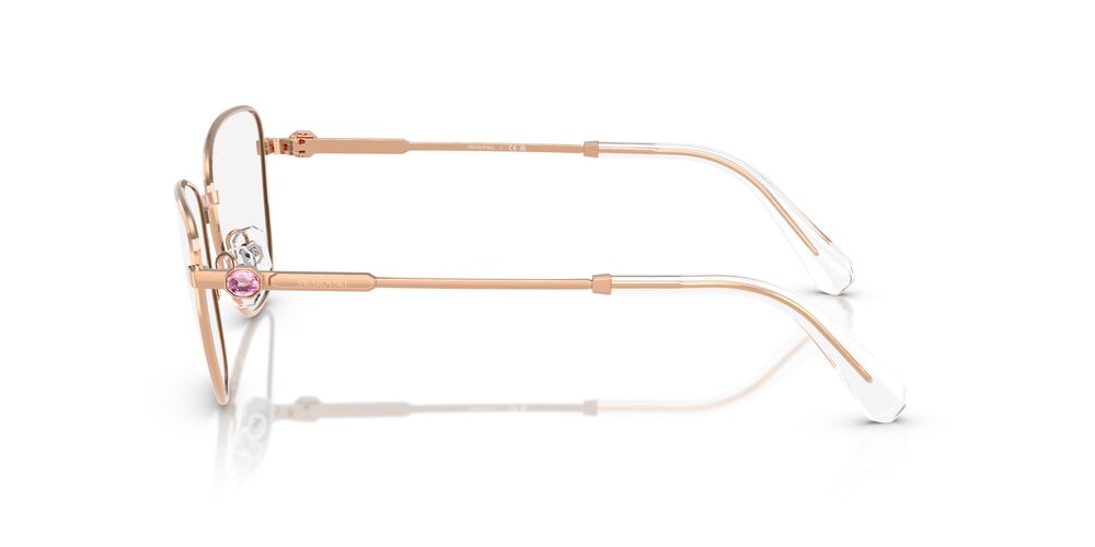 Aros Oftálmicos Swarovski Sk1018 Rose Gold