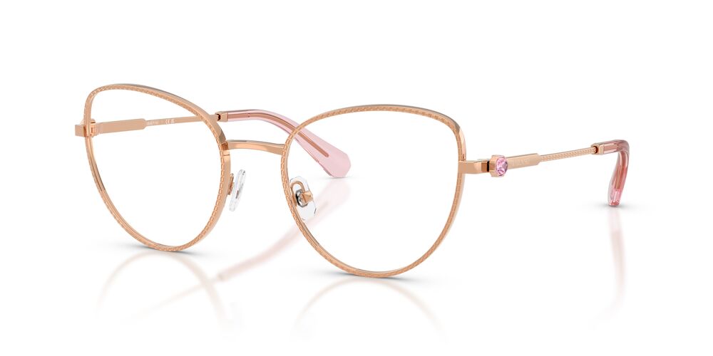 Aros Oftálmicos Swarovski Sk1022 Rose Gold