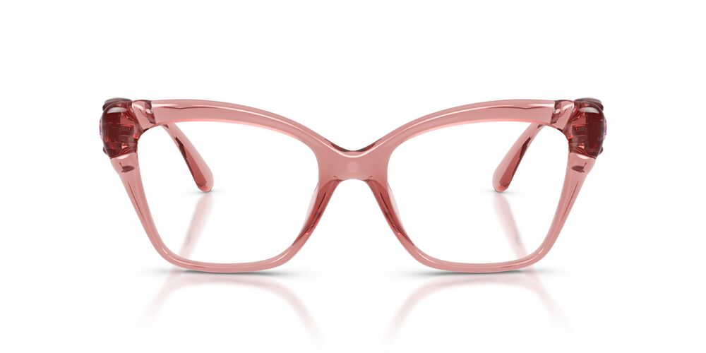 Aros Oftálmicos Swarovski Sk2056U Clear Rosa