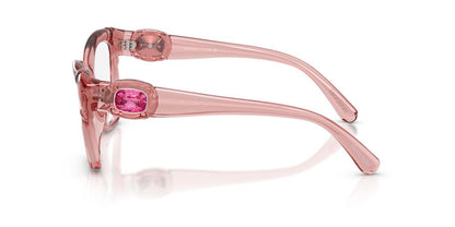 Aros Oftálmicos Swarovski Sk2056U Clear Rosa