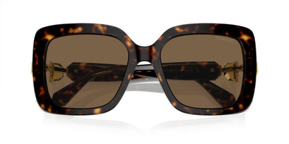 Aros De Sol Swarovski Sk6001 Havana
