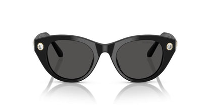 Aros De Sol Swarovski Sk6025 Black