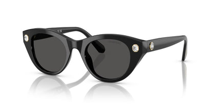 Aros De Sol Swarovski Sk6025 Black